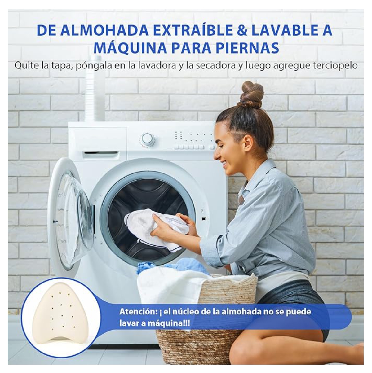 Miniatura 5 de Almohada cojín para entre piernas rodill